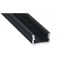 Profil LUMINES Typ A czarny anodowany 1 m | 10-0012-10 LED Labs