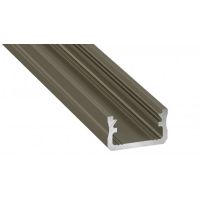 Profil LUMINES Typ A inox anodowany 1 m | 10-0013-10 LED Labs