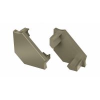 ABS Zaślepka LUMINES C czarna z otworem  | 12-0042-00 LED Labs