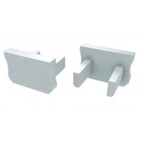 ABS Zaślepka LUMINES X szara z otworem  | 12-0084-00 LED Labs