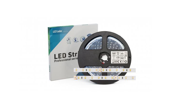 Taśma PRO 3YB 300 5630 SMD 80W 12V 98lm/W Biała Ciepła 3000K IP65HS | 16-2069-03 LED Labs