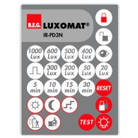 Pilot zdalnego sterowania na podczerwień IR-PD3N | 92105 B.E.G. Brueck