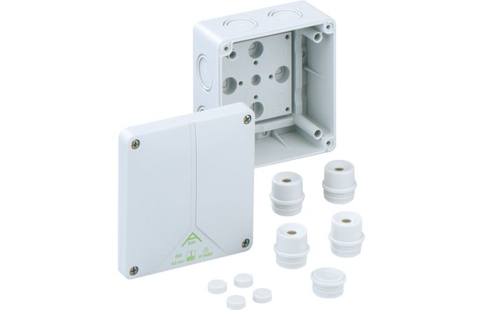 Puszka łączeniowa Abox 060-l 110x110x67 IP65 pusta | 80690701 SPELSBERG POLSKA