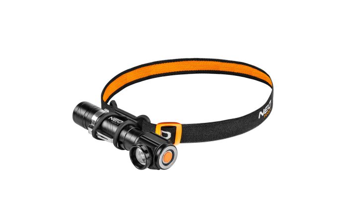 Latarka czołowa akumulatorowa USB 800 lm CREE XML-T6 LED / 27.40.21.0 | 99-026 NEO TOOLS