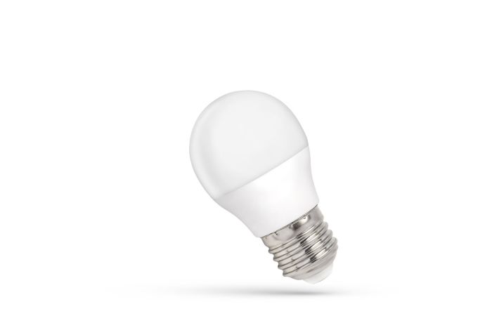 Lampa LED 6W 520lm WW 3000K E27 kulka matowa Spectrum | WOJ+13024 Wojnarowscy