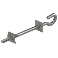 Śruba hakowa M20 L250 ocynk ogniowy SH20L250 (S3022C) | SH20L250 ALPAR