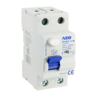 Wyłącznik różnicowoprądowy 40A, 30mA, 2-biegunowy typ AC RCD/40A/2P | 87.842 Elektro-Plast Opatówek