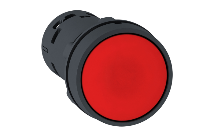 Przycisk sterowniczy Fi-22mm czerwony z samopowrotem 1Z 1R, Harmony XB7 | XB7NA45 Schneider Electric