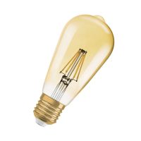 Lampa LED Vintage 1906 LED CLASSIC EDISON DIM 6.5W 824 Gold E27 ( 2 sztuki ) | 4058075754713 Ledvance