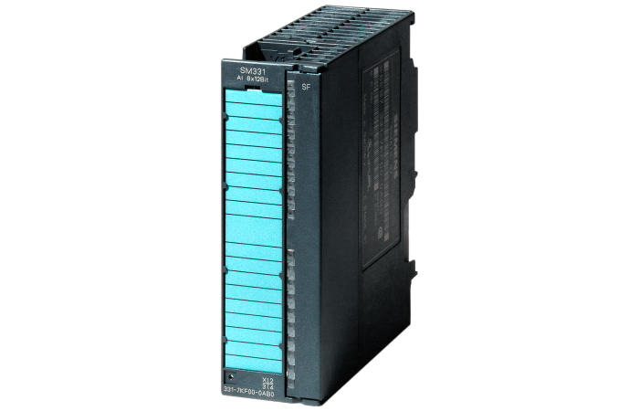 Moduł wejść analogowych SM 331, 8 wejść, 9/12/14-bitów, listwa 20 PIN, SIMATIC S7-300 | 6ES7331-7KF02-0AB0 Siemens