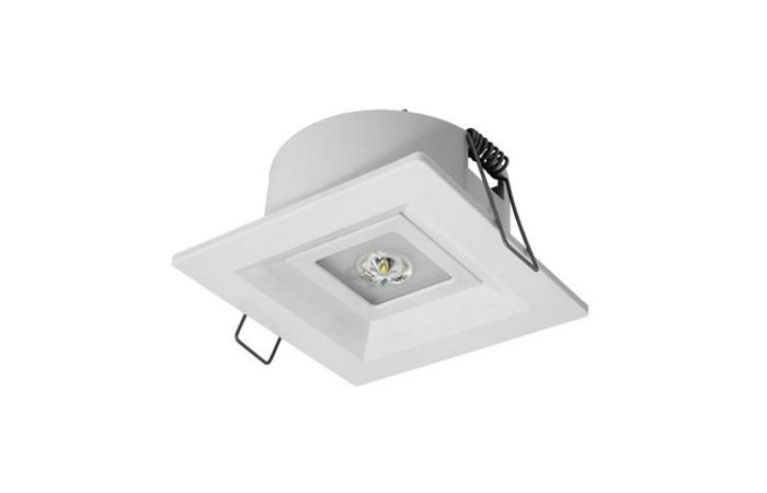 Oprawa awaryjna LOVATO P ECO LED 3W (optyka otwarta) 1h jednozadaniowa, biała | LVPO/3W/E/1/SE/X/WH Awex