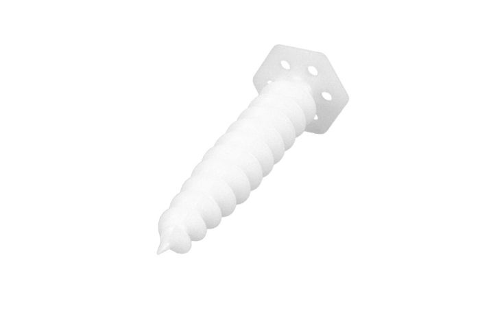 Kołki do montażu w izolacji, wkręcane KWM-100, białe (opak 4szt) | 22.198 Elektro-Plast Opatówek