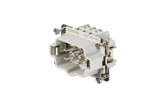 Wtyk śrubowy HDC HE 6 MS męski | 1200000000 Weidmuller