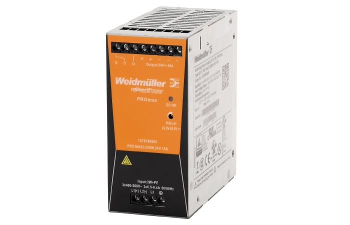 Zasilacz prądowy, PRO MAX3 240W 24V 10A, impulsowy | 1478180000 Weidmuller