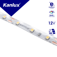 Taśma LED 12DC L60 11W/M 12 IP65-CW 6000K rolka 5m 3 lata Gwar. | 33310 Kanlux