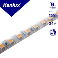 Taśma LED 24DC L120 16W/M 24 IP65-WW 3000K rolka 5m 3 lata Gwar. | 33314 Kanlux