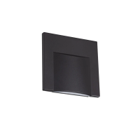 Oprawa przyschodowa ERINUS LED L B-NW 12DC 0.8W 4000K 15lm kwadratowy kolor czarny | 33333 Kanlux
