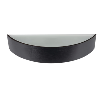Plafon drewniany JASMIN B-W kinkiet czarny 1XE27 | 29209 Kanlux