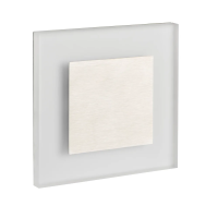 Oprawa przyschodowa APUS LED NW 12DC 0.8W 4000K 14lm kwadratowy kolor stal nierdzewna | 32488 Kanlux
