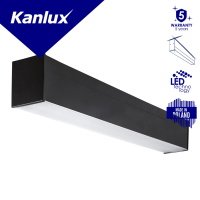Oprawa liniowa ALIN LED AL-SH-NW-MAT-B-NT 4000K 2550lm IP20 czarny 5 lat Gwar. | 33913 Kanlux