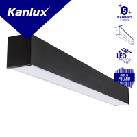 Oprawa liniowa ALIN LED AL-SL-WW-MPR-B-NT 3000K 1050lm IP20 czarny 5 lat Gwar. | 33918 Kanlux
