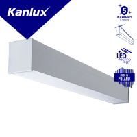 Oprawa liniowa ALIN LED AL-SH-WW-MAT-S-NT 3000K 2250lm IP20 srebrny 5 lat Gwar. | 33927 Kanlux