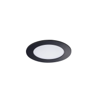Oprawa downlight ROUNDA V2LED6W-WW-B 3000K 270lm IP44/20 czarny | 33562 Kanlux