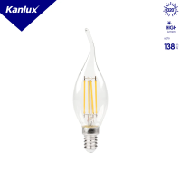 Lampa LED XLED C35F C35 5,9W (60W) 806lm 4000K NW E14 filament świeczka przeźroczysta | 39085 Kanlux
