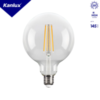 Lampa LEDBulb XLED G125C G125 10,5W (100W) 1521lm 4000K NW E27 filament globe przeźroczysta | 39088 Kanlux