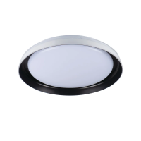 Plafon LED NIFU LED17,8W NW W/B 4000K 1280lm IP20 biały/czarny | 37319 Kanlux