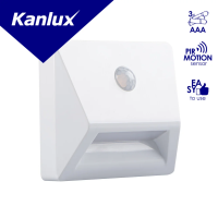 Oprawa przyschodowa 3 x 1,5 DC IRS3xAAA LED PIR W-NW 10lm 4000K | 37392 Kanlux