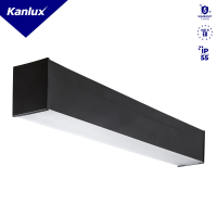 Oprawa ALIN LED natynkowo/elewacyjna AL55-MH-NW-MAT-B-NT 4000K 5300lm IP55 czarny 5 lat Gwar. | 38974 Kanlux