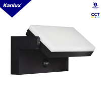 Oprawa elewacyjna z czujnikiem XERTO EL 20W SE B 3000-6500K max 1800lm IP44 czarny 3 lata Gwar. | 45819 Kanlux