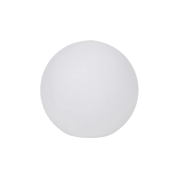 Oprawa ogrodowa STONO 30 MLK E27 max 20W kula 30cm IP65 kolor biały | 45931 Kanlux