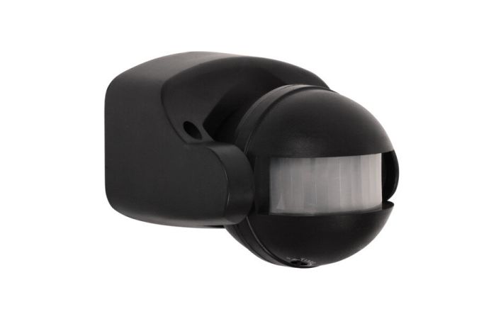 Czujnik ruchu PIR ALER JQ-30-B IP44 kąt detekcji H160/V20 zasięg max 12m natynkowy kolor czarny | 461 Kanlux