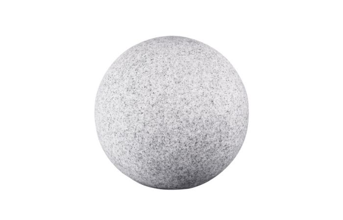 Oprawa ogrodowa kula STONO 390 N E27 IP65 max 20W przewód 3m+kolce do gruntu kolor granit | 36591 Kanlux