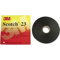 Taśma izolacyjna samospajalna, samowulkanizująca Scotch 23 19mmx9,15mx0,76mm czarna | 7000034804 3M