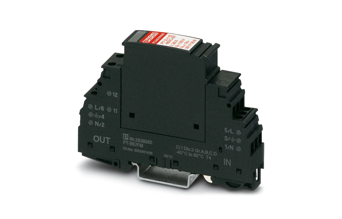 Urządzenie z ochroną przed przepięciami typ 3 PT 2+1-S-48DC/FM | 2817958 Phoenix Contact
