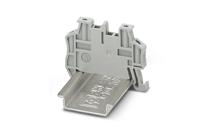 Trzymacz końcowy CLIPFIX 35-5, szary | 3022276 Phoenix Contact