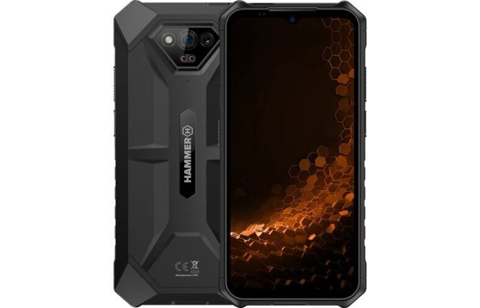 Smartfon HAMMER Iron V 6/64GB 6.5" Czarny | WEG-2053951 Produkty Marketingowe