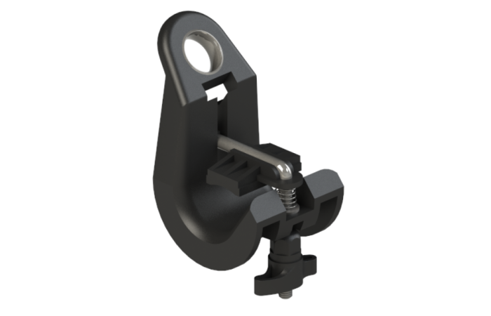 Uchwyt przelotowy z tworzywa 2/4x16-120mm2 Z2050 | Z2050 ALPAR