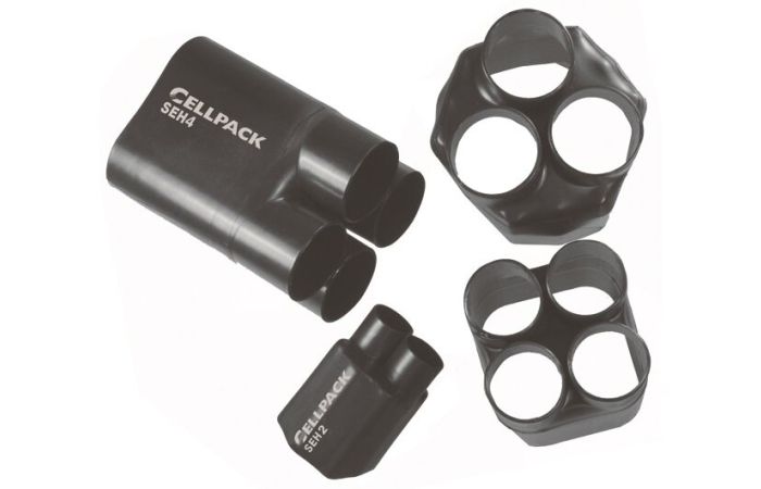 Palczatki termokurczliwe nn, typ SEH, 4-palczatki, SEH4-B 110 /125-44 | 427045 Cellpack