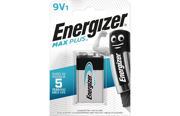 Bateria Energizer Max Plus 9V 6LR61 /1 (opak 1szt) | 7638900423389 Energizer