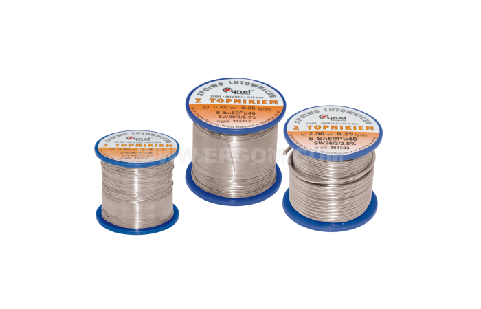 Drut do lutowania DW 1.00/TLR | E05ML-01010200701 Ergom