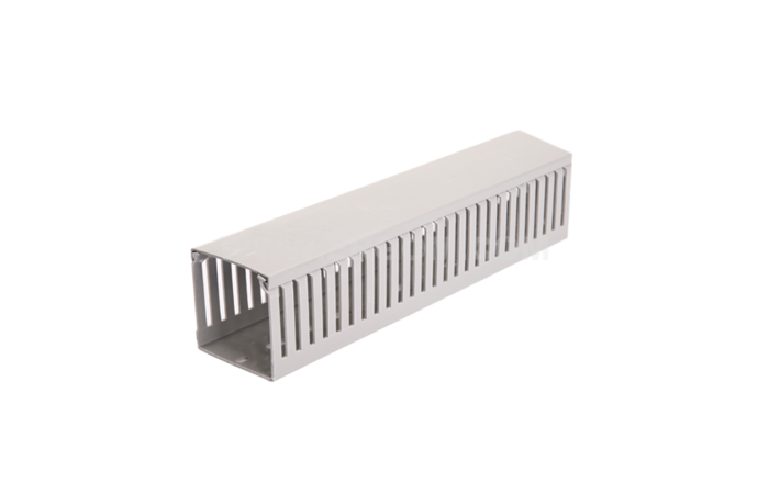 Korytko grzebieniowe drobnoperforowane KOPD 40X60/2 szare (2m) | E02KK-01010200801 Ergom