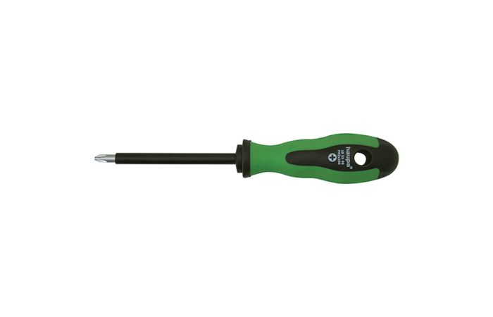 Śrubokręt krzyżakowy 2 K w osłonie rozmiar 0 izolowany | 101542 Haupa