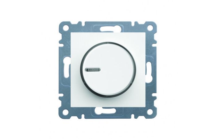 Ściemniacz obrotowy 60-600W, biały, Lumina | WL4010 Hager