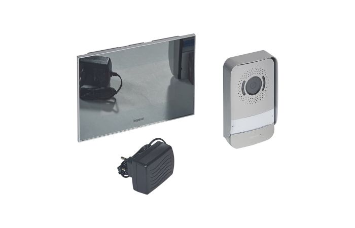 Zestaw wideodomofonowy, 1-rodzinny z wideodomofonem lustrzanym 7 | 369220 Legrand