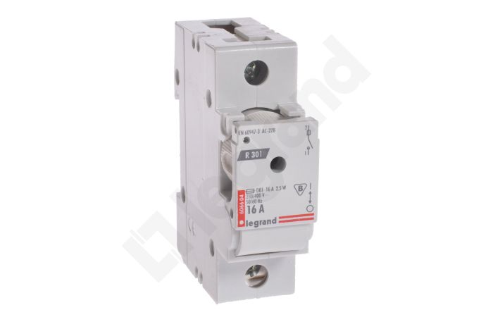 Rozłącznik bezpiecznikowy R 301 16A 1P | 606604 Legrand