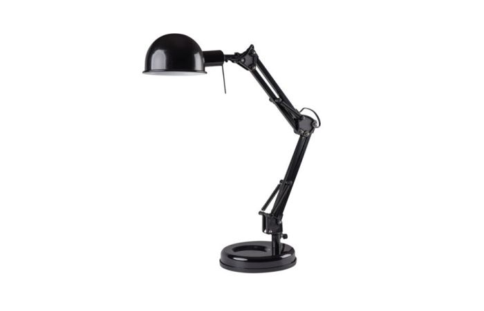 Lampka biurkowa Pixa KT-40-B 40W E14, czarna | 19301 Kanlux